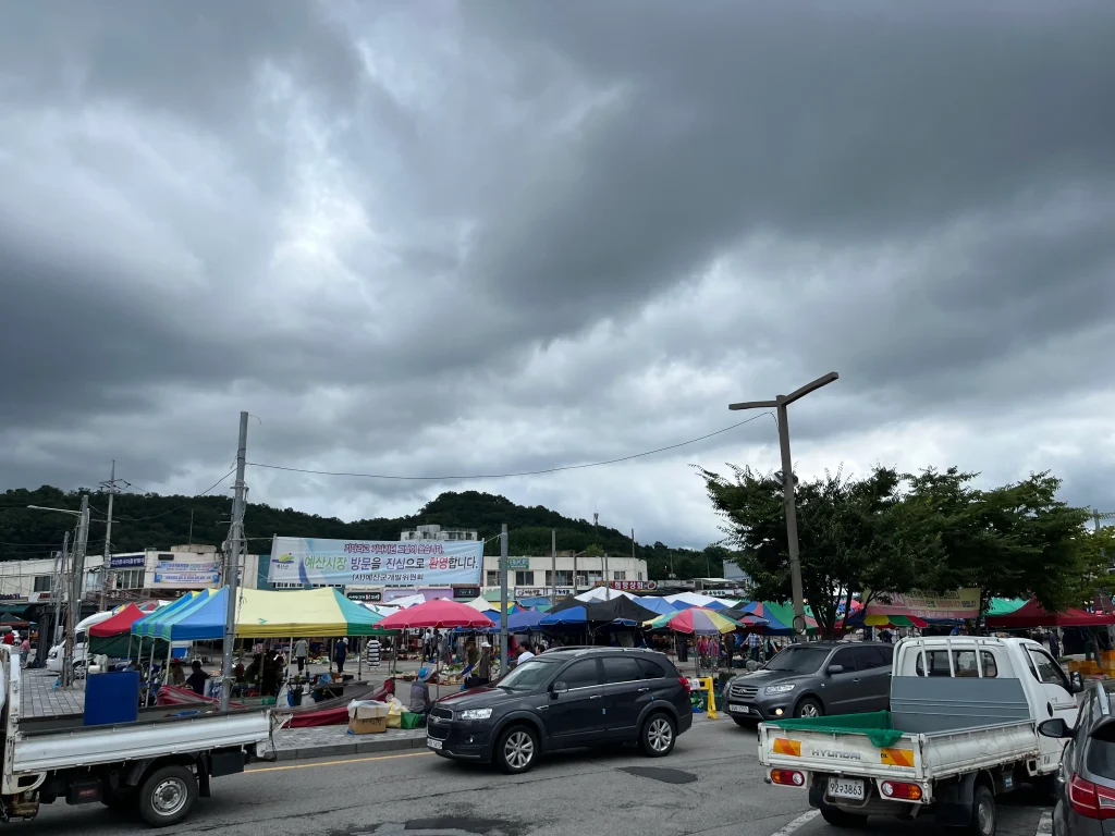 충남 예산시장 백종원거리 다녀온 후기 주차는?_2023 4