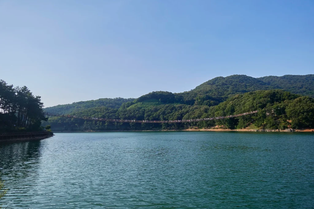 마장호수 출렁다리 경기도 가을여행 가볼만한 곳_2021 26