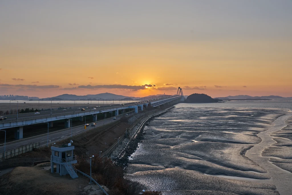 인천 일몰 해넘이 명소 영종대교 휴게소 전망대_2019 36